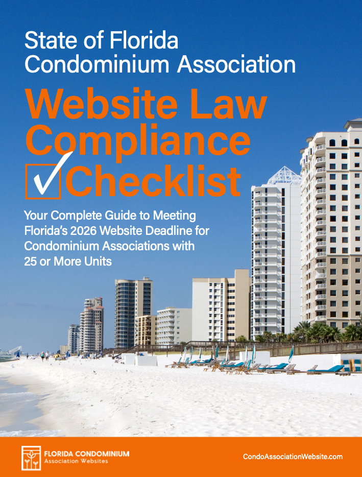 State of Florida Condominium Association Website Law Compliance eBook