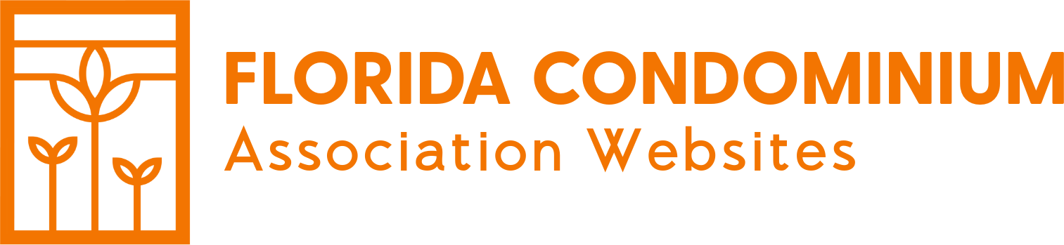 Florida Condominium Association Websites LOGO